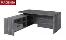 Стол руководителя 1700 (графит/камень)