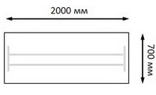 Столешница на 2000 мм