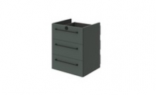 Модуль стола руководителя с тремя ящиками