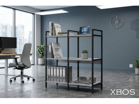 Стеллаж XBOS 3 полки (780х400х952)