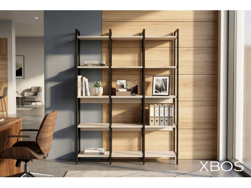 Стеллаж XBOS 5 полок (1160х400х1704)