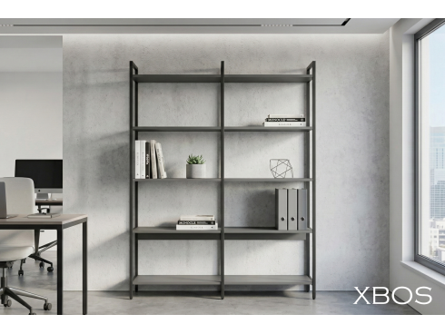 Стеллаж XBOS 5 полок (1180х400х1704)