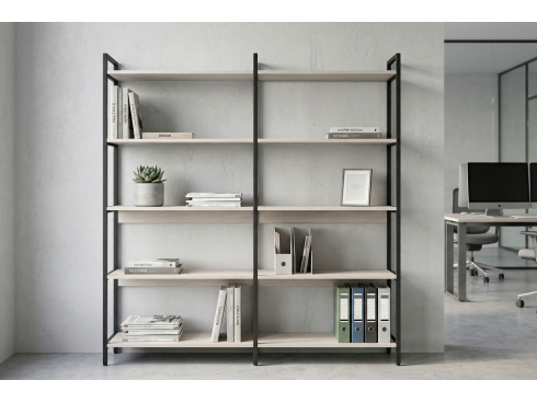 Стеллаж XBOS 5 полок (1580х400х2080)