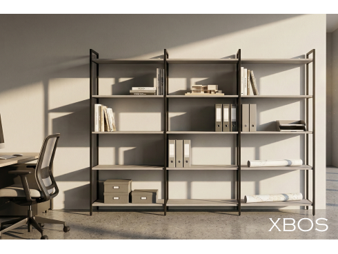 Стеллаж XBOS 5 полок (2360х400х1704)