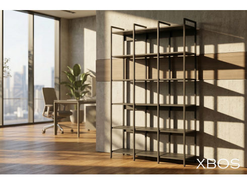 Стеллаж XBOS 6 полок (1160х400х2080)